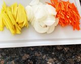 田舎者スープ☆3種野菜・やっぱりベーコン作り方1写真