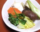 酒：醤油：本みりんが各１、アンコウ鍋を作り方5写真