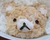 しょう油だけ✿簡単リラックマキャラ弁作り方4写真