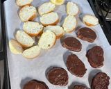 ロールパンdeチョコラスク作り方3写真