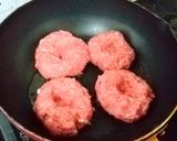 お麩とえのき★ずっしりハンバーグ★作り方4写真