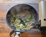 糖質制限！野菜たっぷり豚骨タンメン作り方2写真