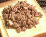簡単☆ハンバーガー味のトースト作り方5写真