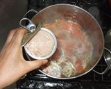 セロリの葉のスープ♪簡単高血圧症漢方薬膳作り方6写真