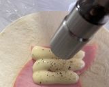 コンビニ風トルティーヤ(カルボナーラ)作り方6写真
