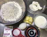 基本のスコーン(ショートニング使用)作り方1写真