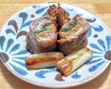 エノキ石づきのベーコン巻きステーキ作り方6写真