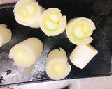 長ねぎinハンバーグ作り方1写真