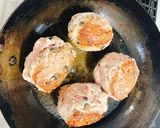 長ねぎinハンバーグ作り方7写真