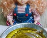 リカちゃん♡えー香！わかさぎアヒージョ風作り方4写真