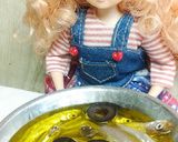 リカちゃん♡えー香！わかさぎアヒージョ風作り方6写真