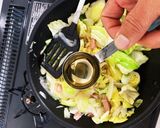 家の野菜炒め作り方9写真