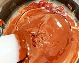 ナッツ入りチョコレートチーズケーキ作り方2写真