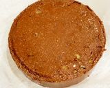 ナッツ入りチョコレートチーズケーキ作り方7写真
