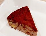 ナッツ入りチョコレートチーズケーキ作り方9写真