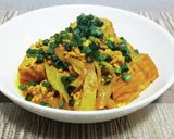 厚揚げと白ねぎのスパイスカレー鶏ミンチ！作り方10写真