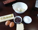 小豆とホワイトチョコの抹茶パウンド作り方1写真