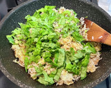 焦がしネギとしらすの炒飯作り方6写真