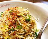 焦がしネギとしらすの炒飯作り方7写真