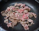 牛トマ丼！ミニトマト入りの美味しい牛丼作り方2写真