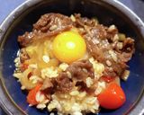 牛トマ丼！ミニトマト入りの美味しい牛丼作り方6写真