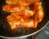 豚肉のチーズ&人参巻き~ケチャップ味~作り方3写真