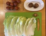 残りもので作る　優しいスープ　白菜豆腐編作り方1写真