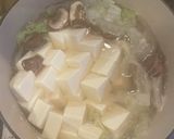 残りもので作る　優しいスープ　白菜豆腐編作り方3写真