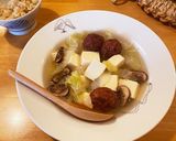 残りもので作る　優しいスープ　白菜豆腐編作り方6写真