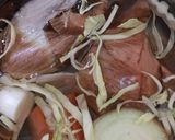 無水鍋でなんちゃってベジブロス作り方1写真