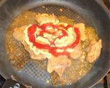 鶏ももで海老マヨソースがけ❤春色を食卓に作り方5写真
