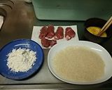 チーズ味噌カツおにぎらず作り方1写真