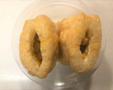 簡単♪油あげと卵の巾着煮／豆入り作り方2写真