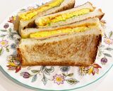 卵焼き器で作る焼サンド作り方6写真