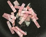 ５分で簡単♪大豆のペペロンチーノ風作り方1写真