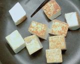 九条ねぎで豆腐チャンプルー作り方4写真