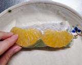 わかやまはっさくとしらすの生春巻作り方5写真