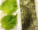 烏賊の大葉と海苔巻き刺身作り方3写真