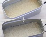 簡単キャンプ飯！鮭と栗のごちそう炊き込み作り方1写真