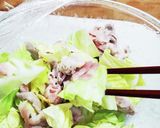 かぶつ胡椒で豚バラキャベツパスタ作り方6写真