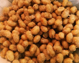 揚げ大豆とコーンの青のり甘辛作り方4写真