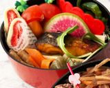 令和四年　如月７　牛肉きんぴら丼弁当作り方7写真