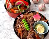 令和四年　如月７　牛肉きんぴら丼弁当作り方8写真