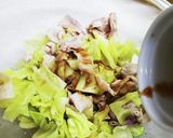 かぶつ胡椒で豚バラキャベツパスタ作り方8写真
