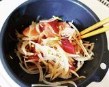超手抜き！焼肉のタレで簡単な海鮮ユッケ♪作り方4写真