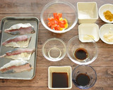 簡単給食 あじの唐揚げカレー風味作り方1写真