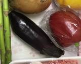 夏野菜のキーマーカレー作り方1写真