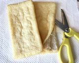 油揚げに挟んで焼くだけ♪作り方3写真