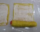 いちごのバウムロール♪ヨーグルト風味作り方10写真