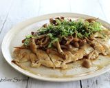 簡単！鶏胸肉でステーキ★和風きのこソース作り方12写真